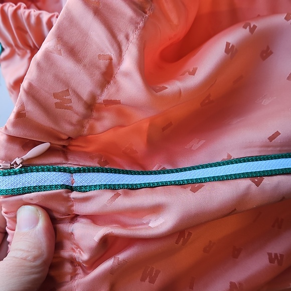 Marni Coral Satin Stripe Track Pants 42 Italy/ 6 US NWT - Picture 11 of 12
